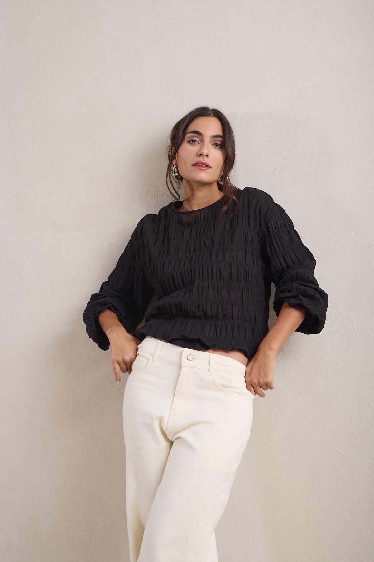 Kobe Pleated Blouse