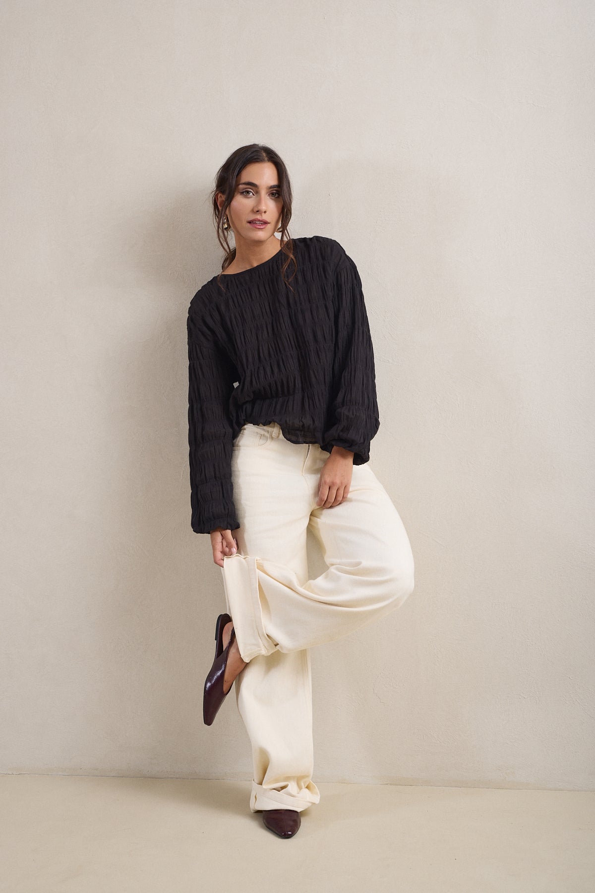 Kobe Pleated Blouse