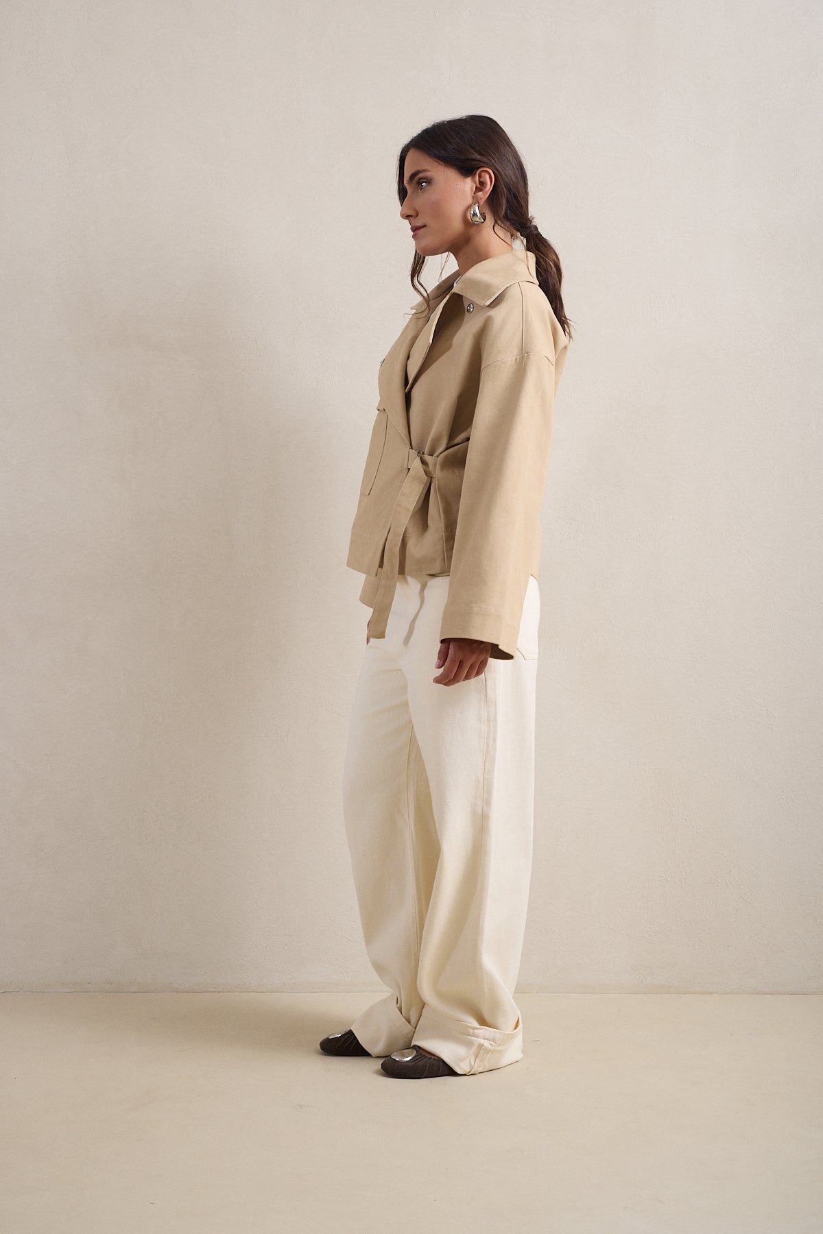 Giza Asymmetric Jacket