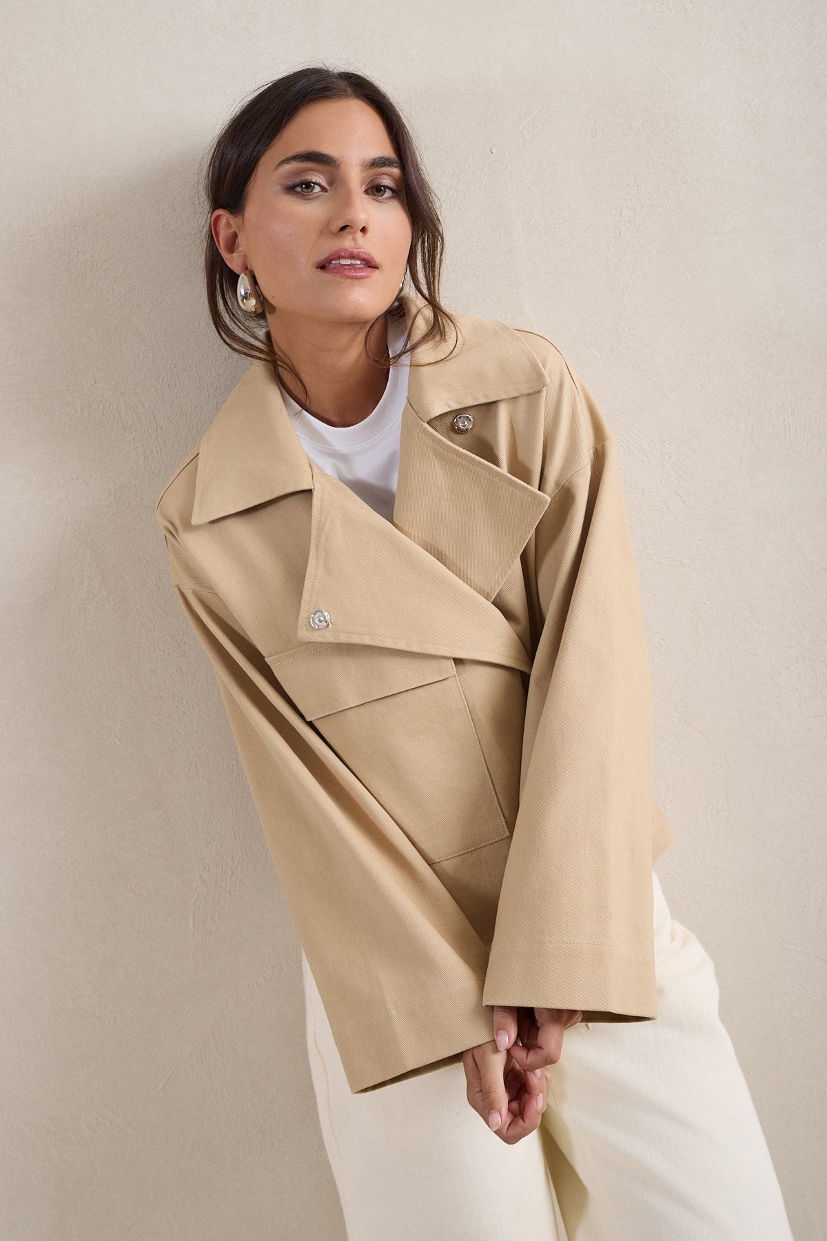 Giza Asymmetric Jacket