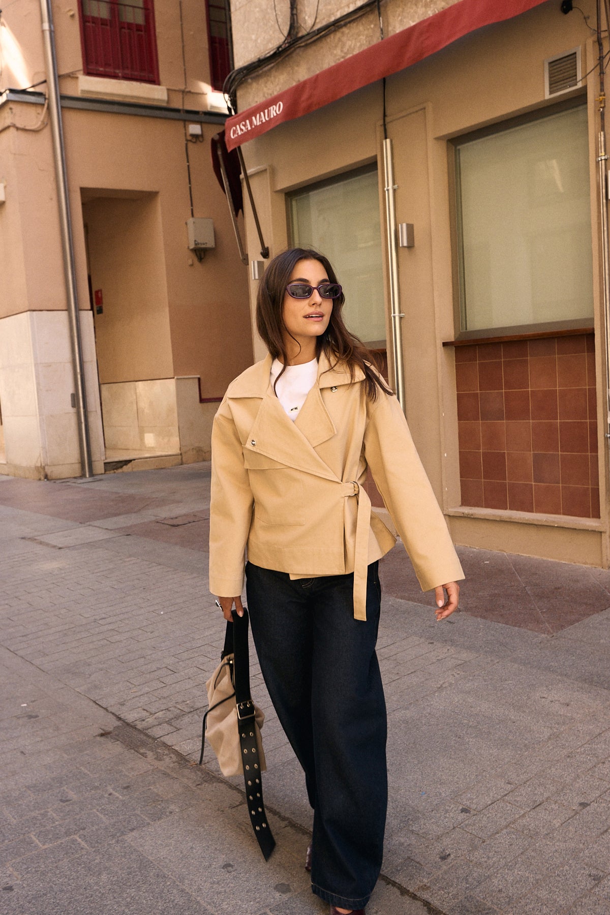 Giza Asymmetric Jacket