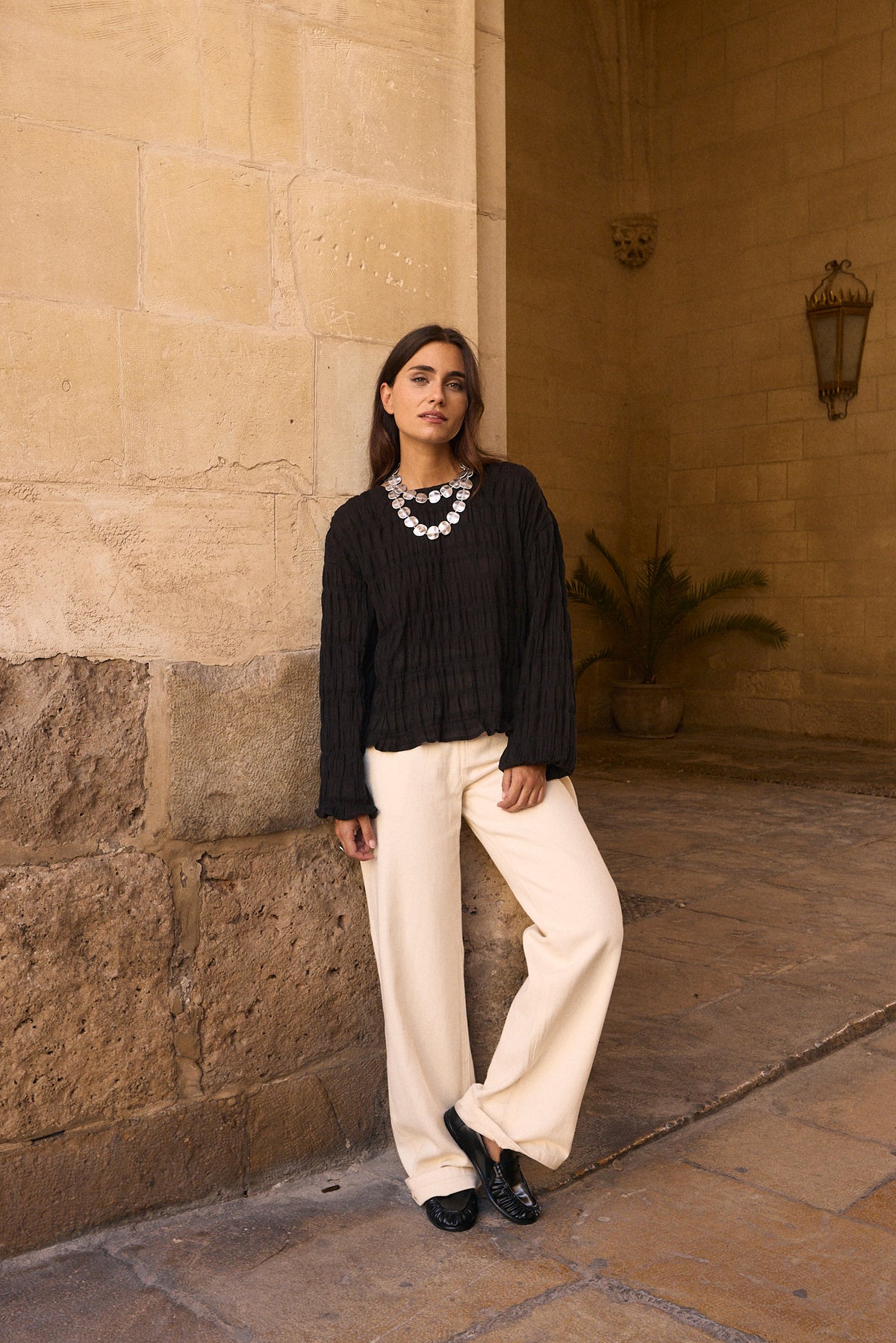 Kobe Pleated Blouse