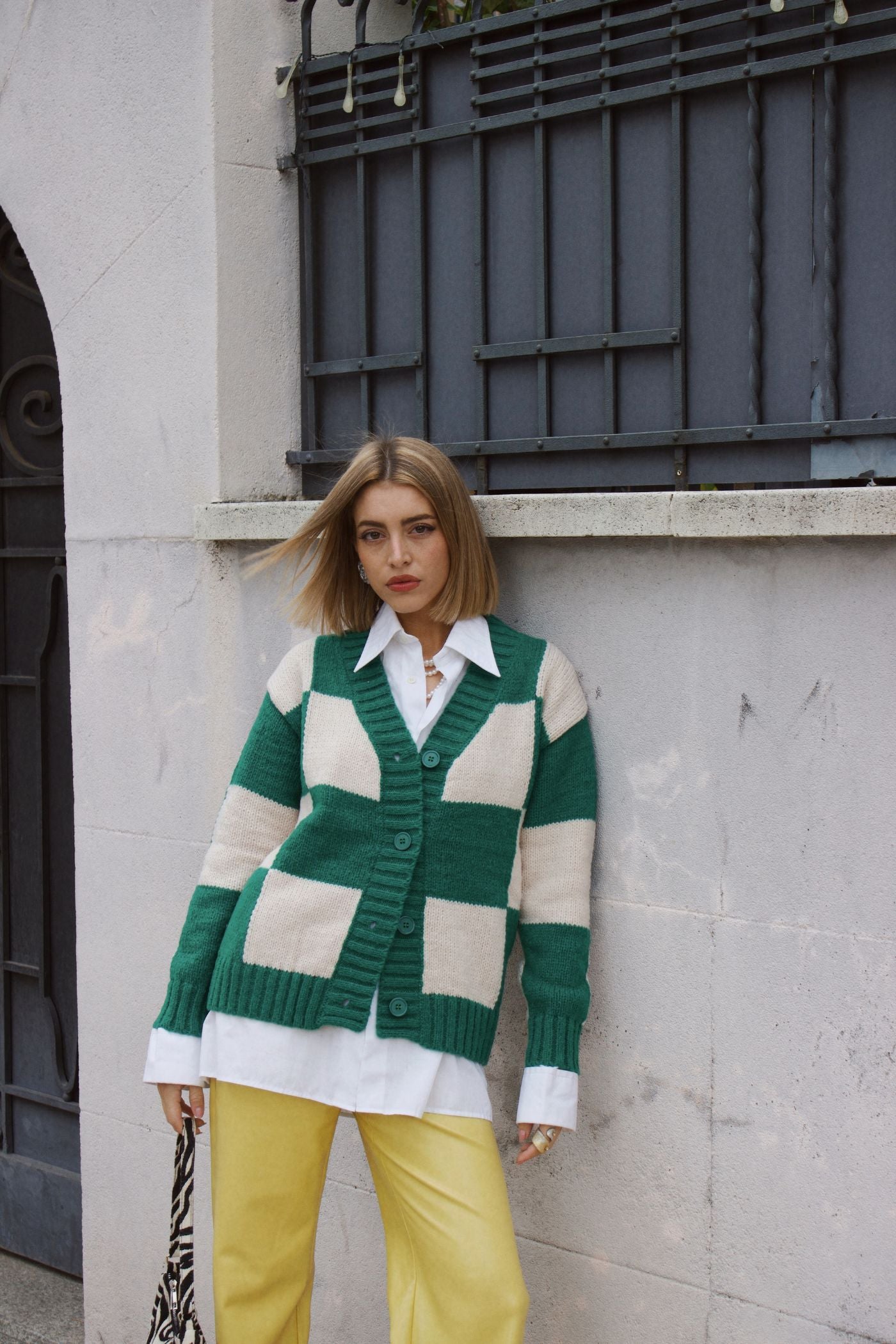 Cárdigan punto Kira