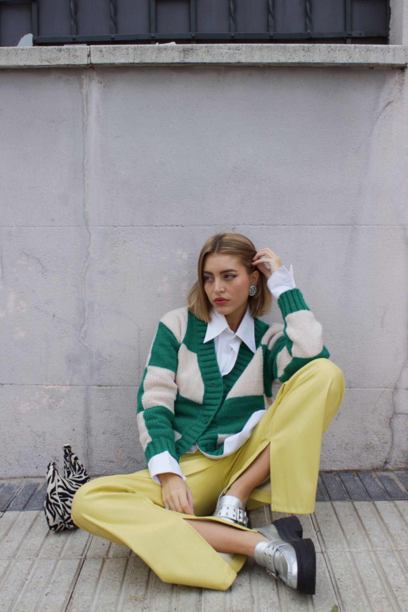 Cárdigan punto Kira