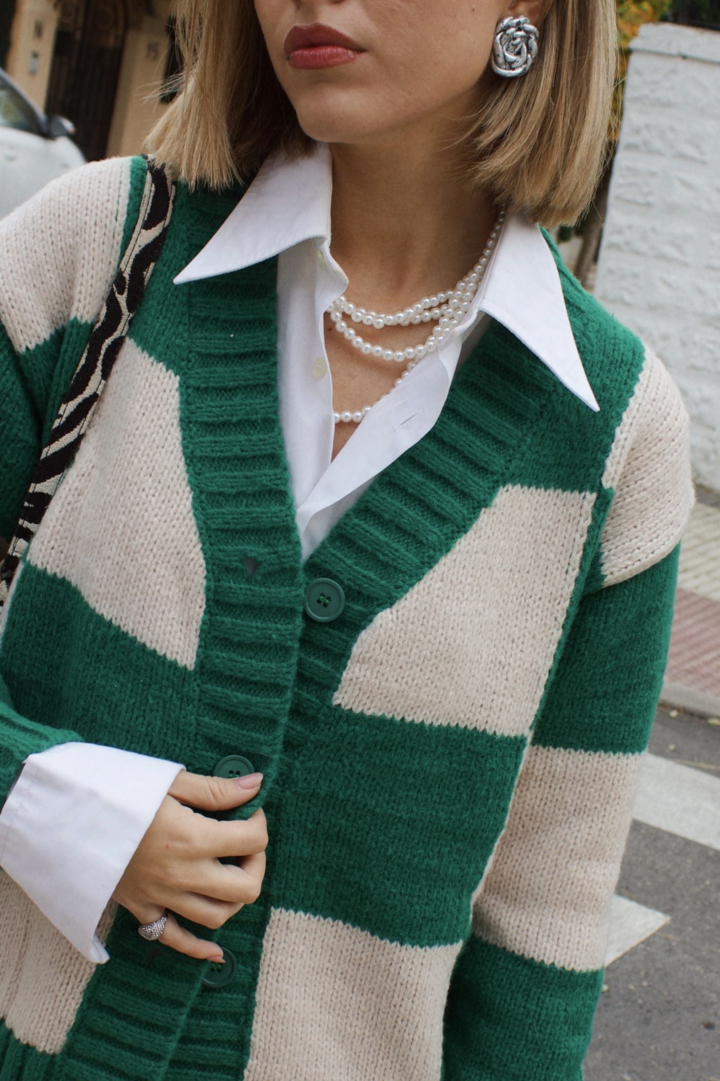 Cárdigan punto Kira