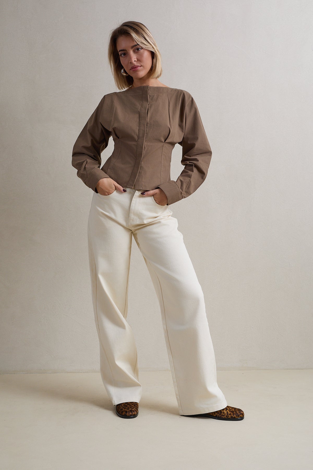 Chemise en popeline Sora