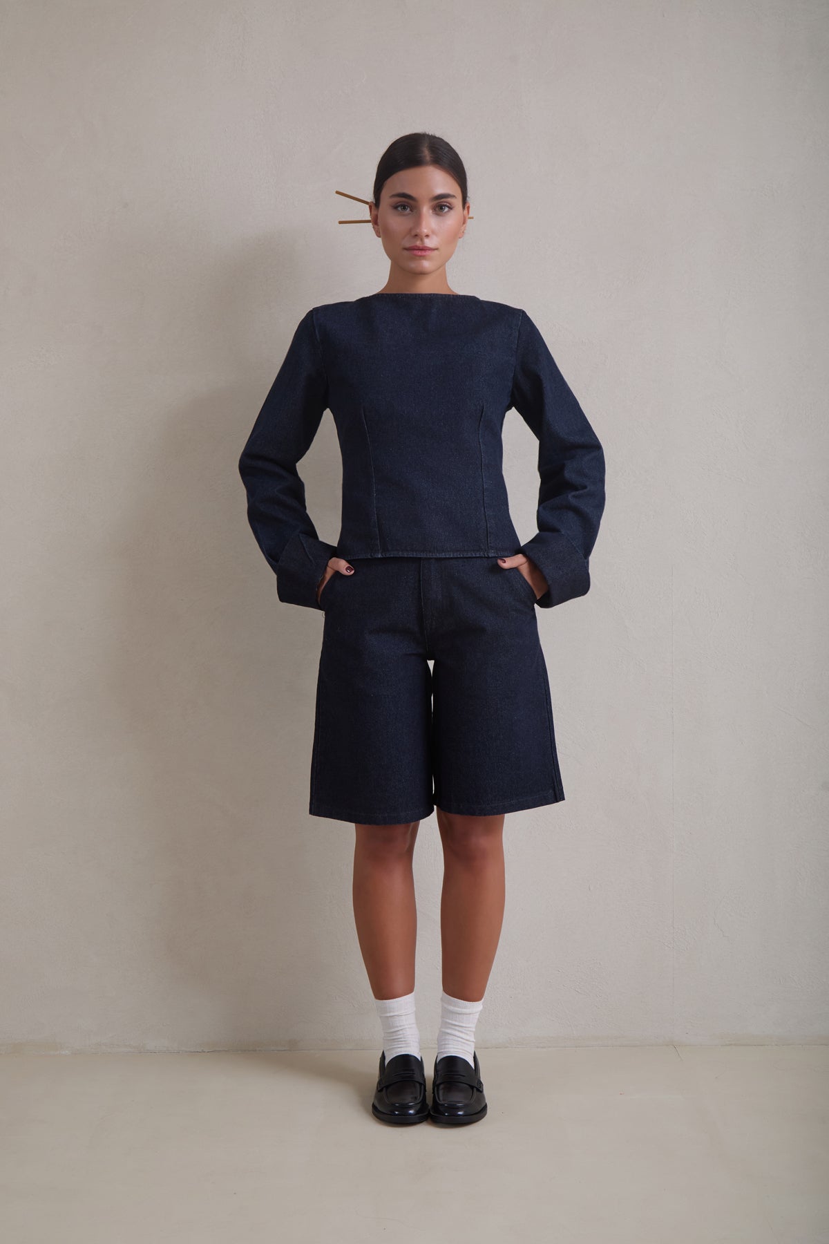 Short Denim Wabi