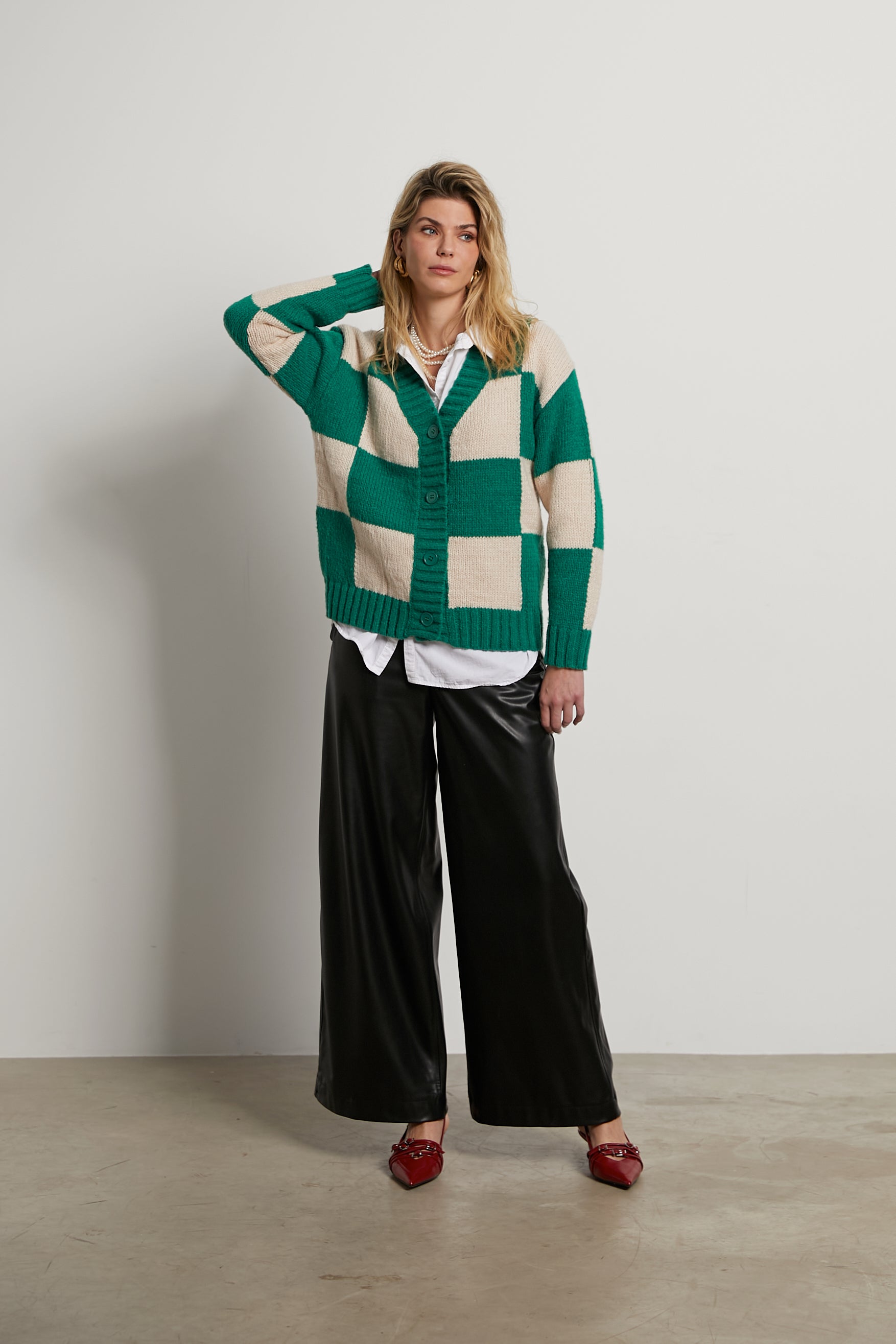 Cárdigan punto Kira