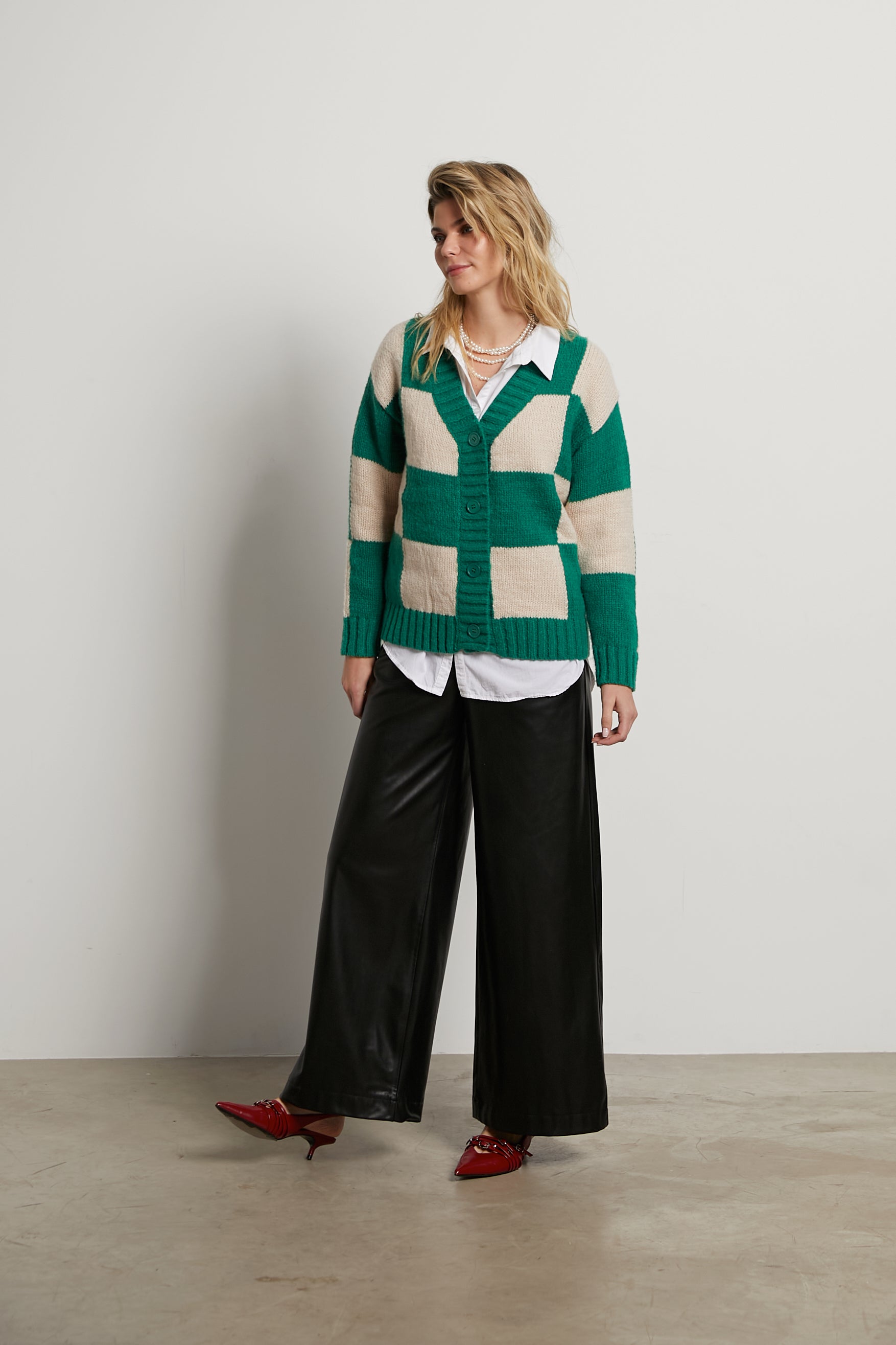 Cárdigan punto Kira