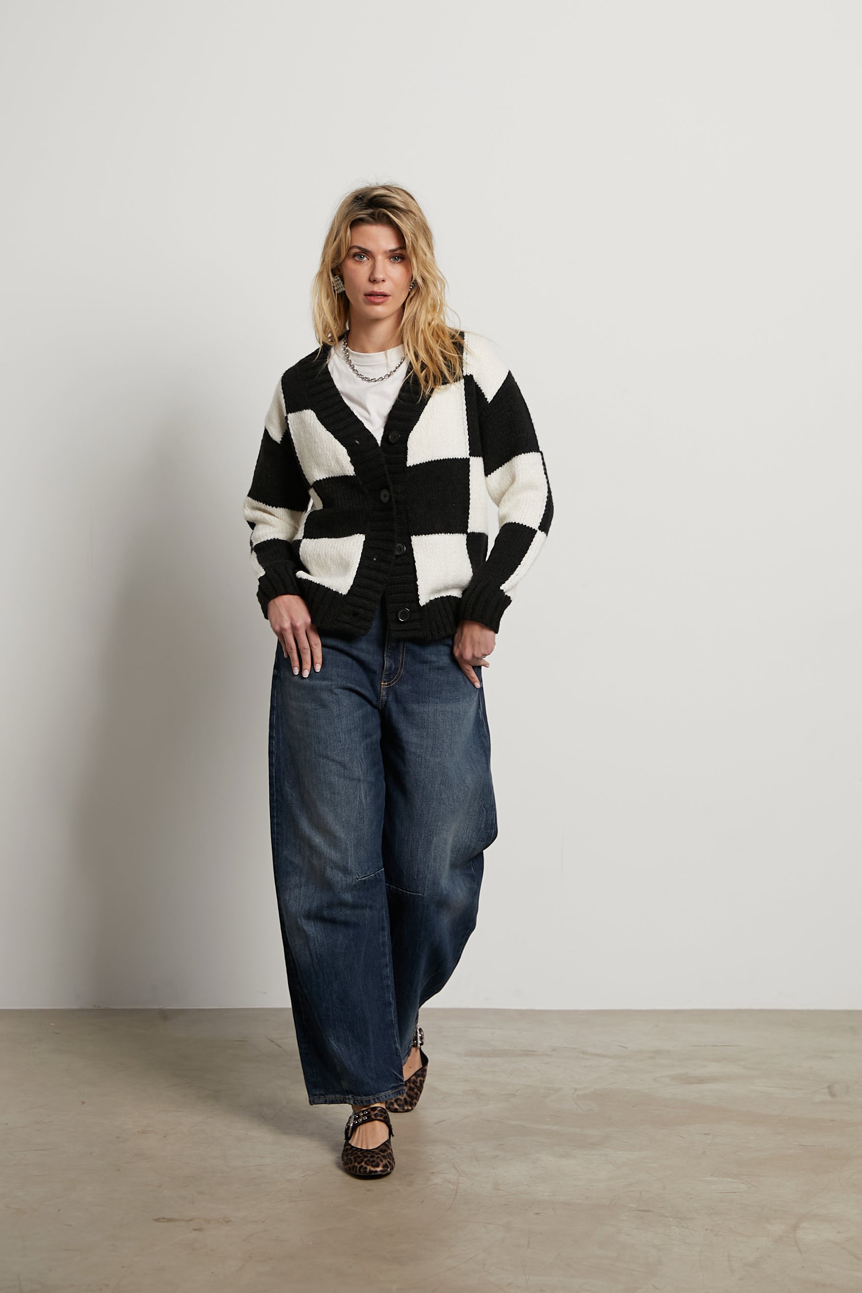 Cárdigan punto Kira