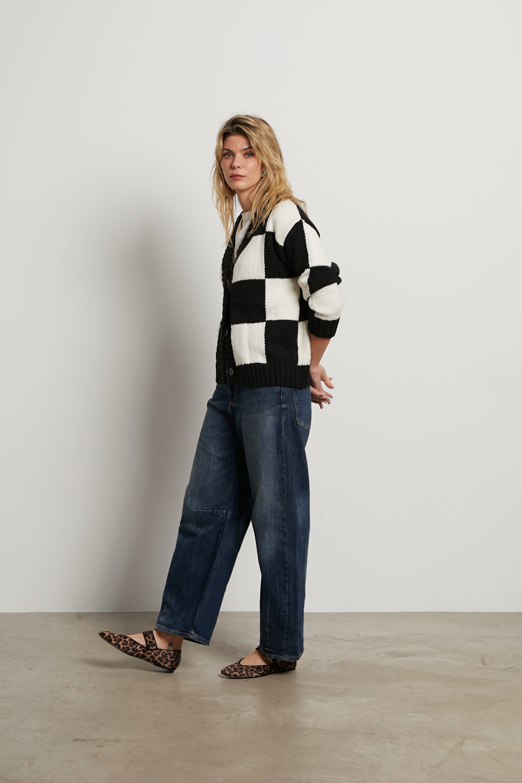 Cárdigan punto Kira