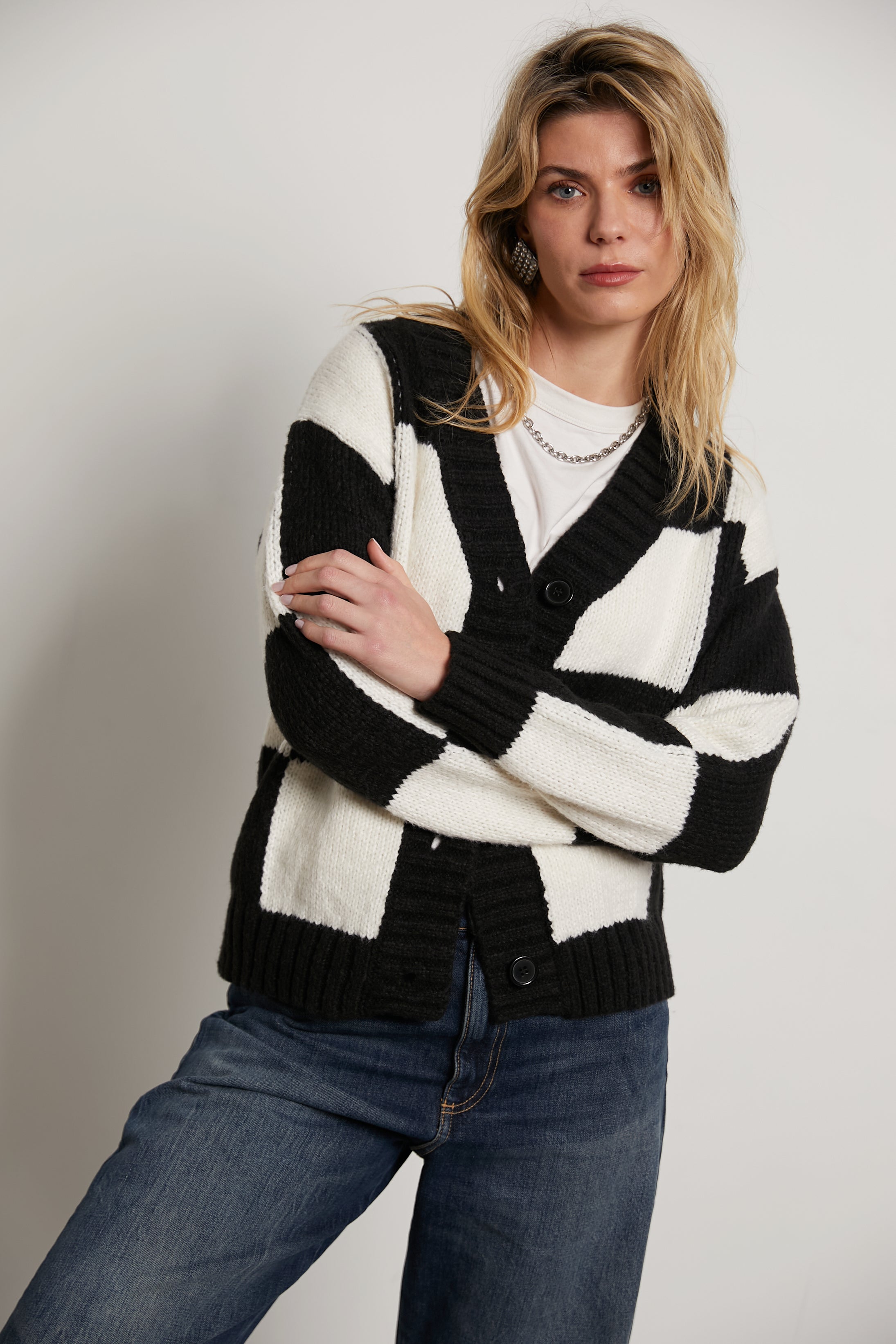 Cárdigan punto Kira