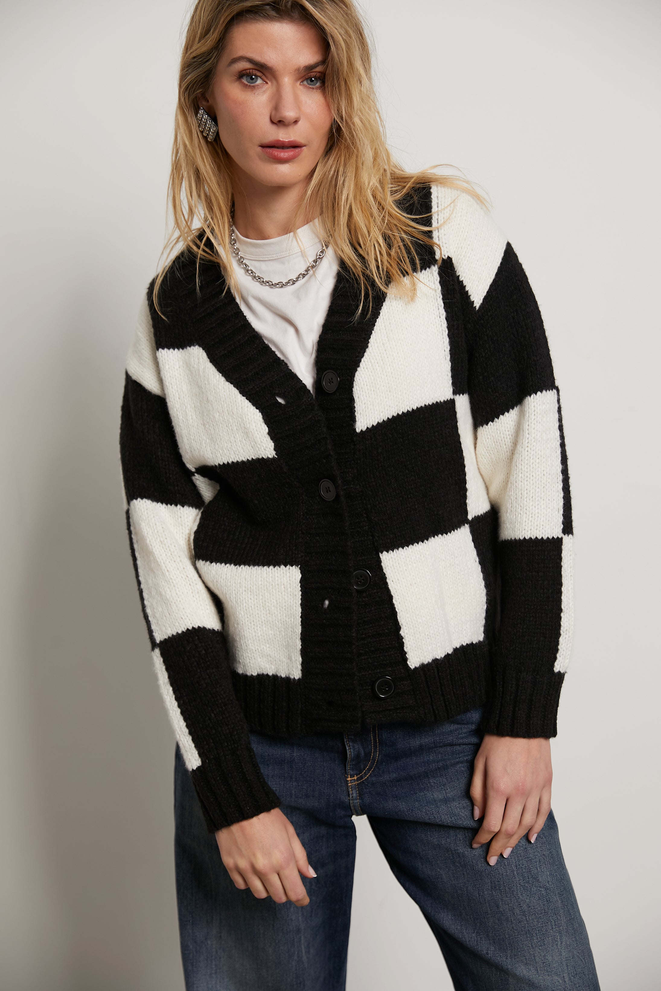 Cárdigan punto Kira