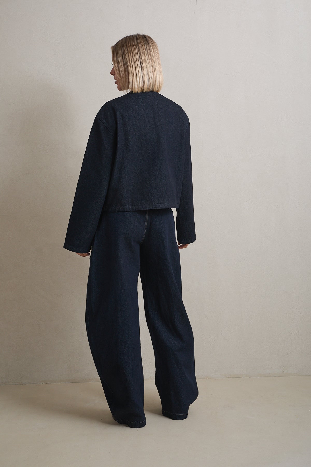 Iki asymmetrical overshirt