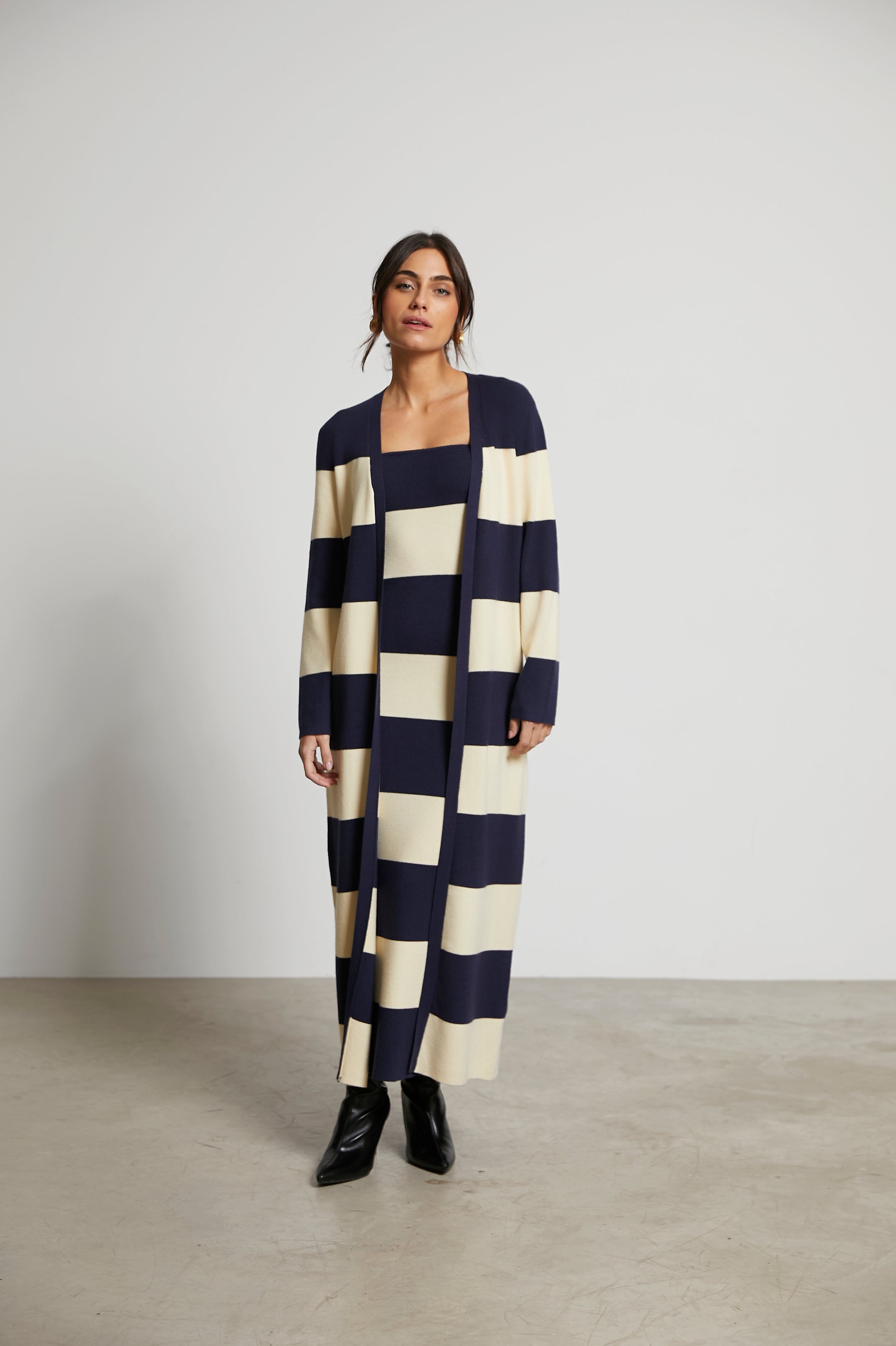 Cárdigan largo punto Isabela