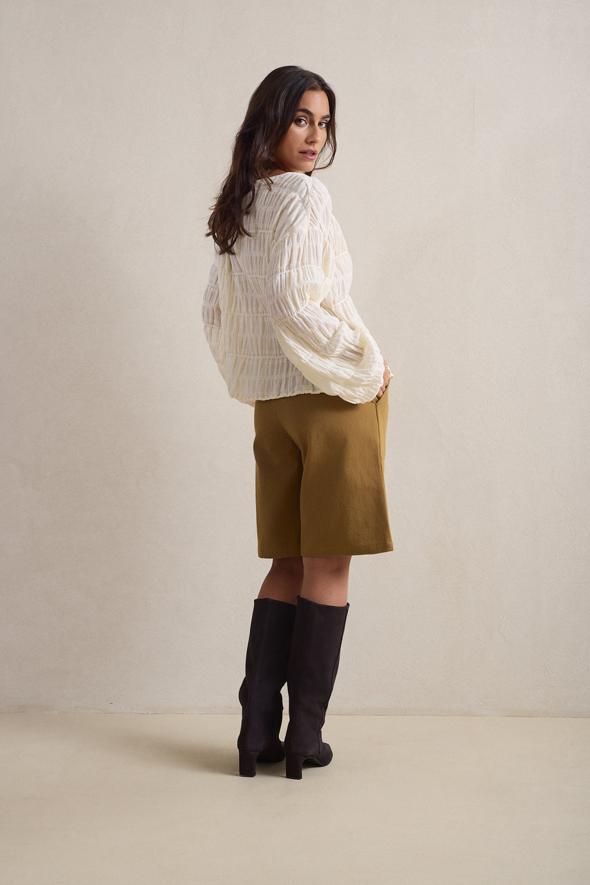 Kobe Pleated Blouse