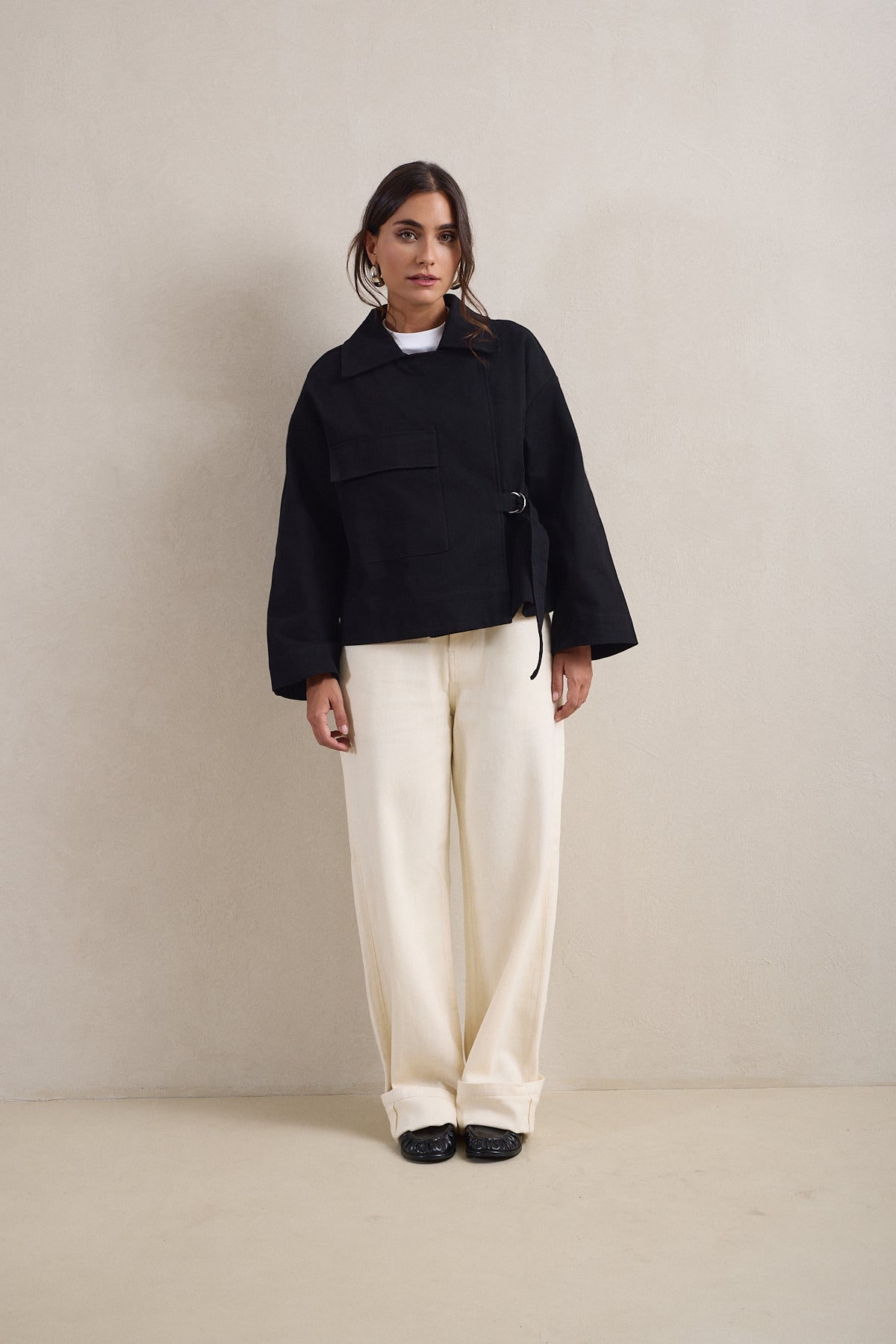 Veste asymétrique Giza
