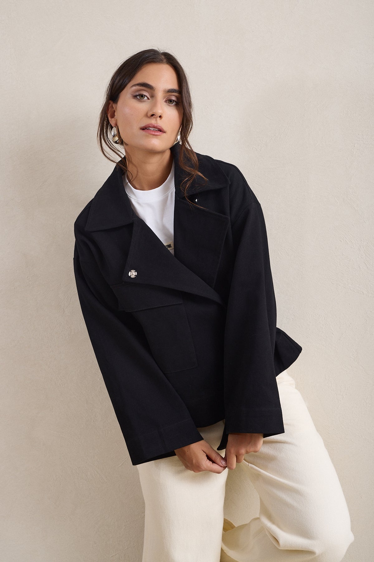 Veste asymétrique Giza
