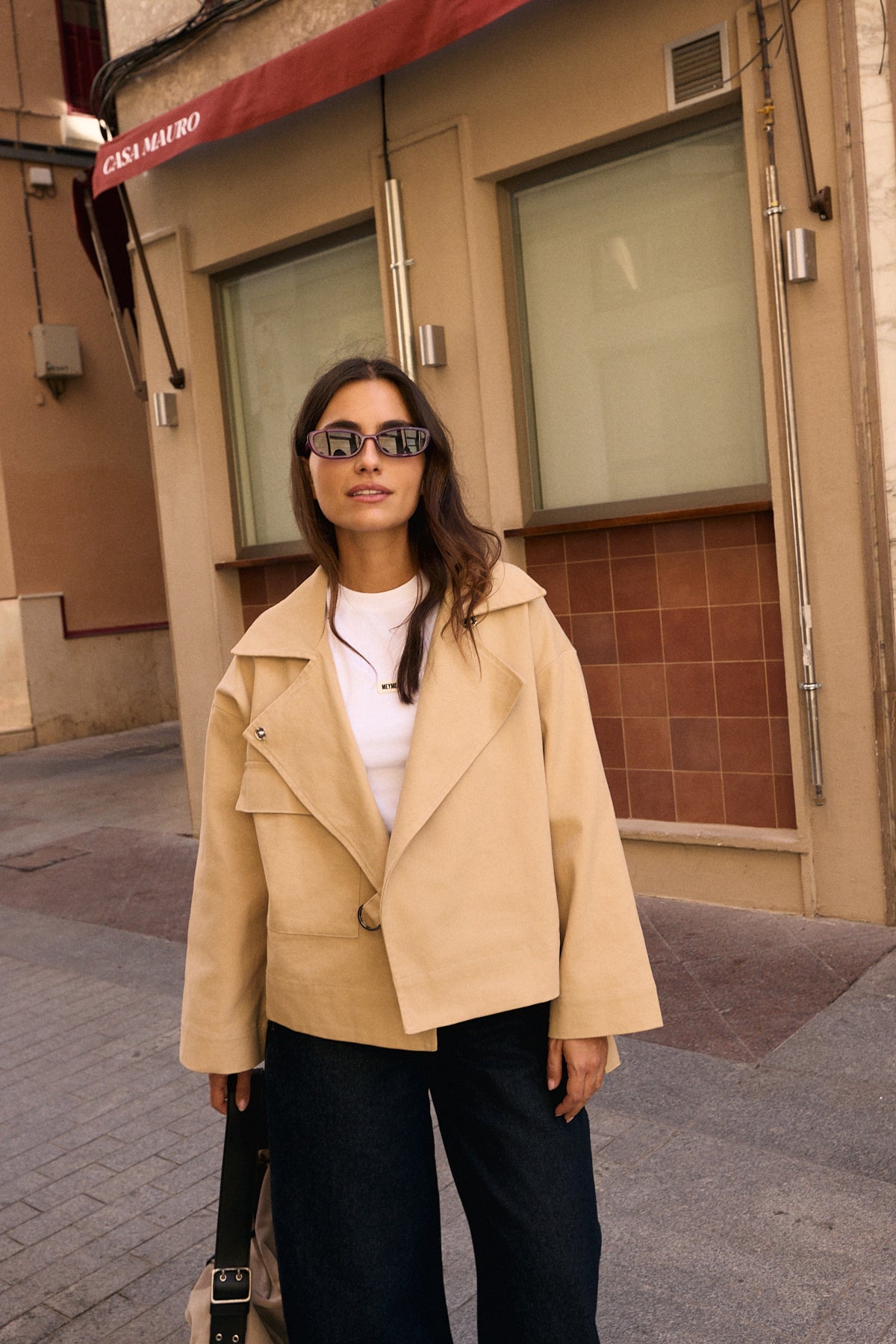 Giza Asymmetric Jacket
