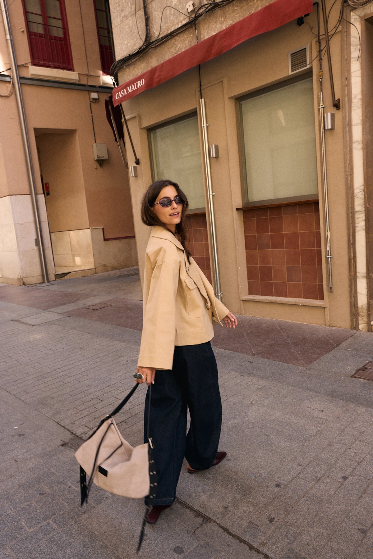 Giza Asymmetric Jacket