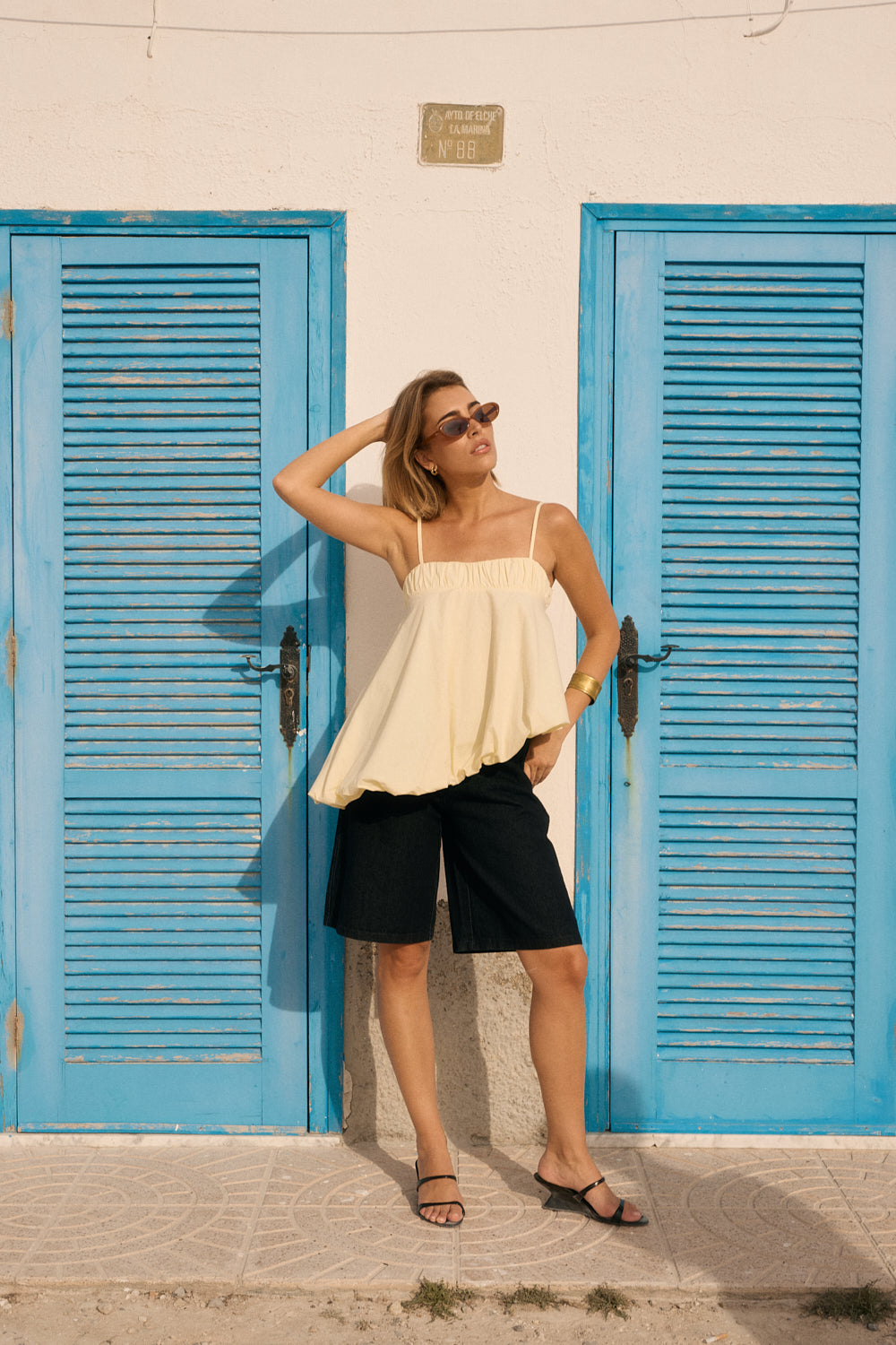 Baia Poplin Blouse