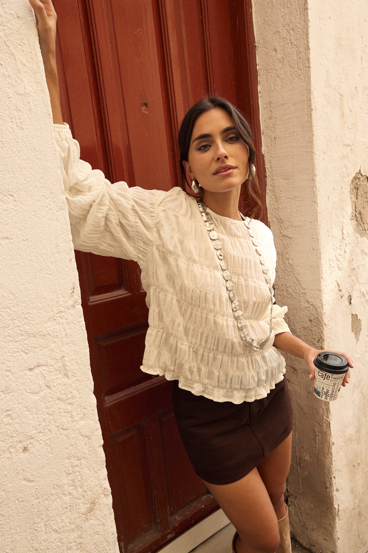 Kobe Pleated Blouse