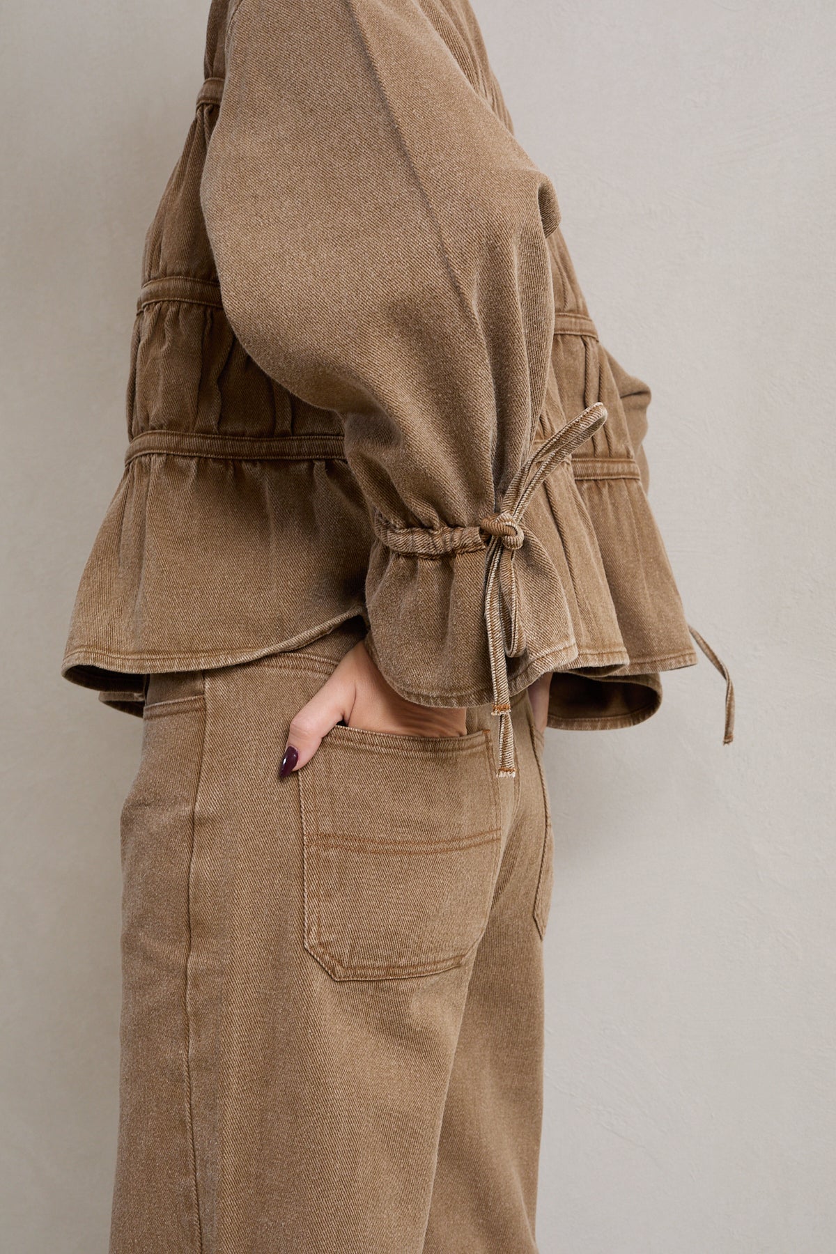 Kaze Denim Top