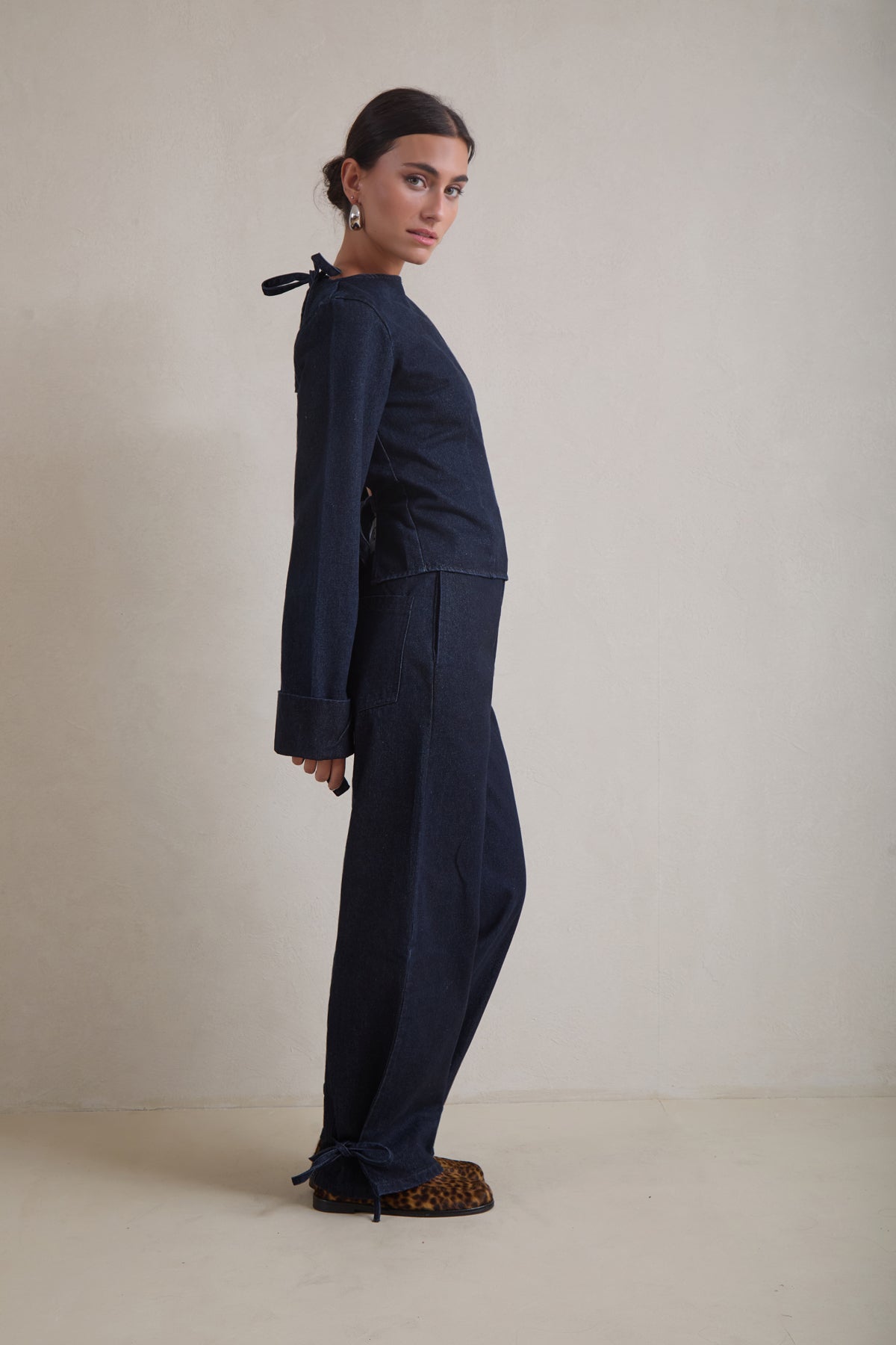 Wabi Denim Top