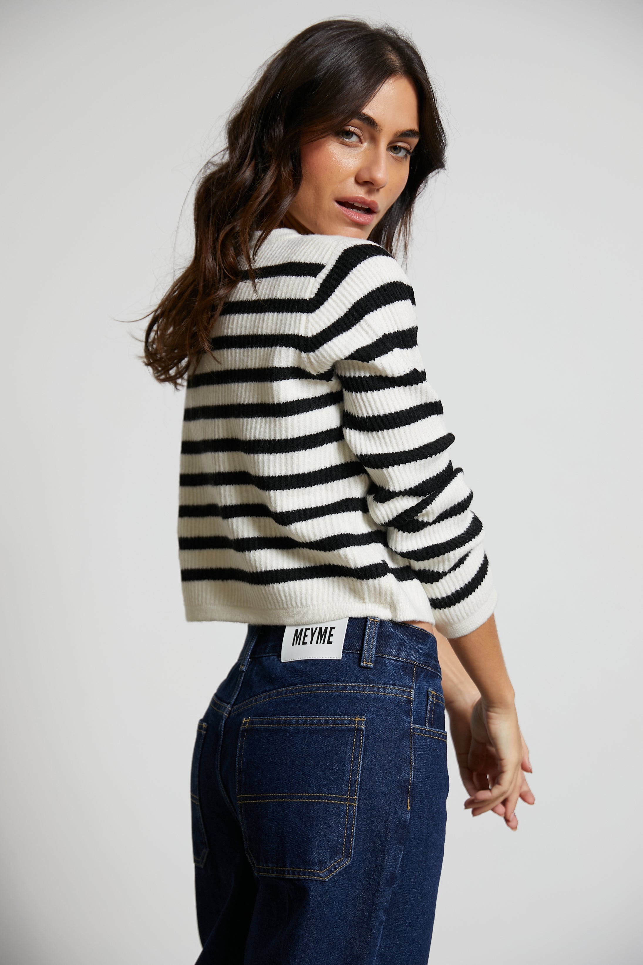 Rory crop knit cardigan