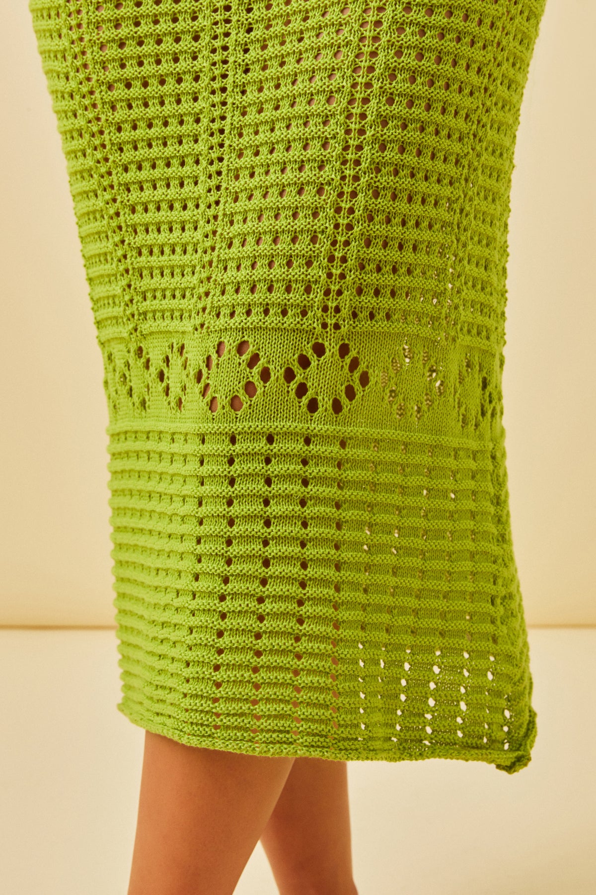 Robe en tricot au crochet Halo