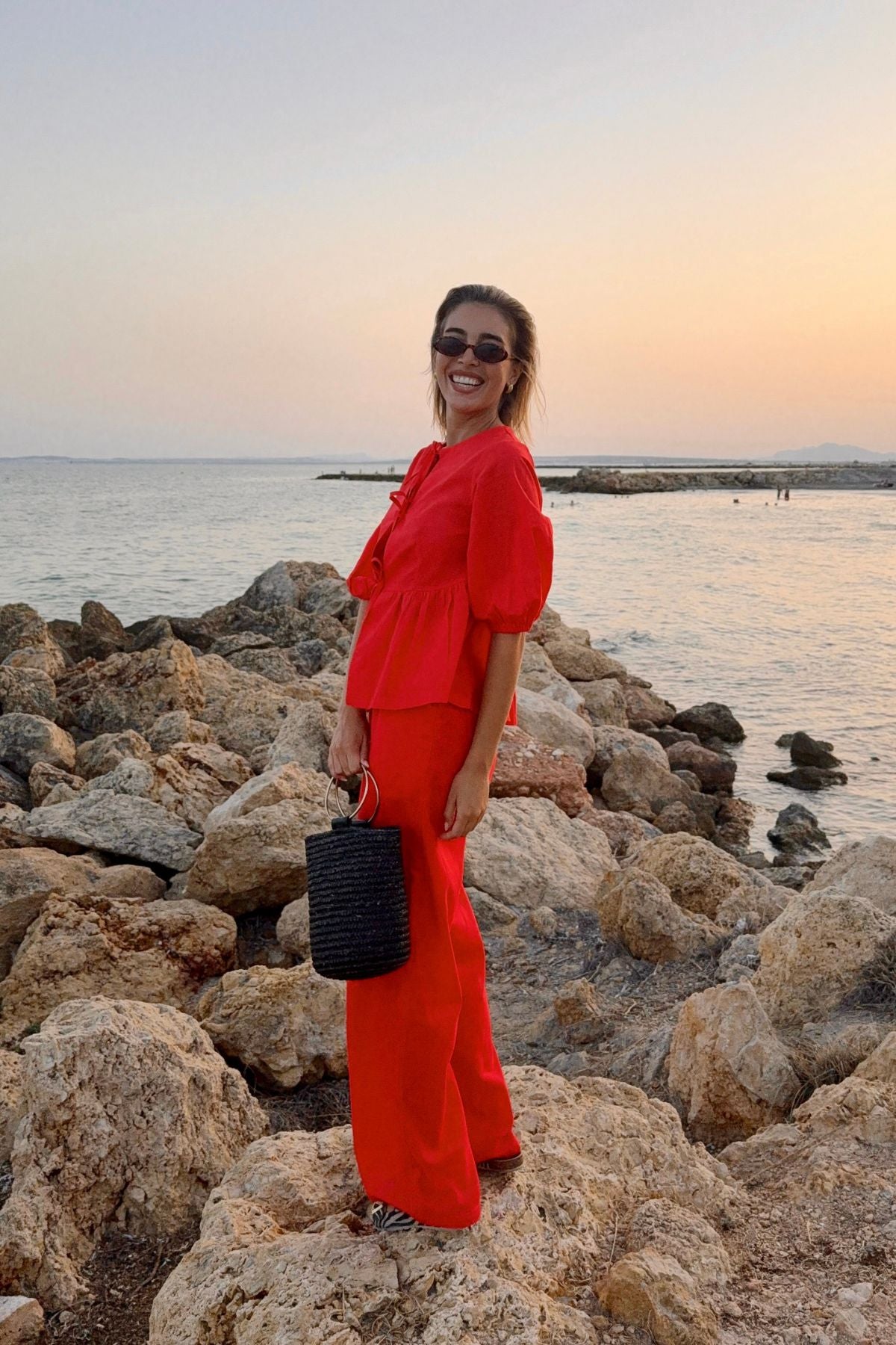 Pantalon en lin Luz