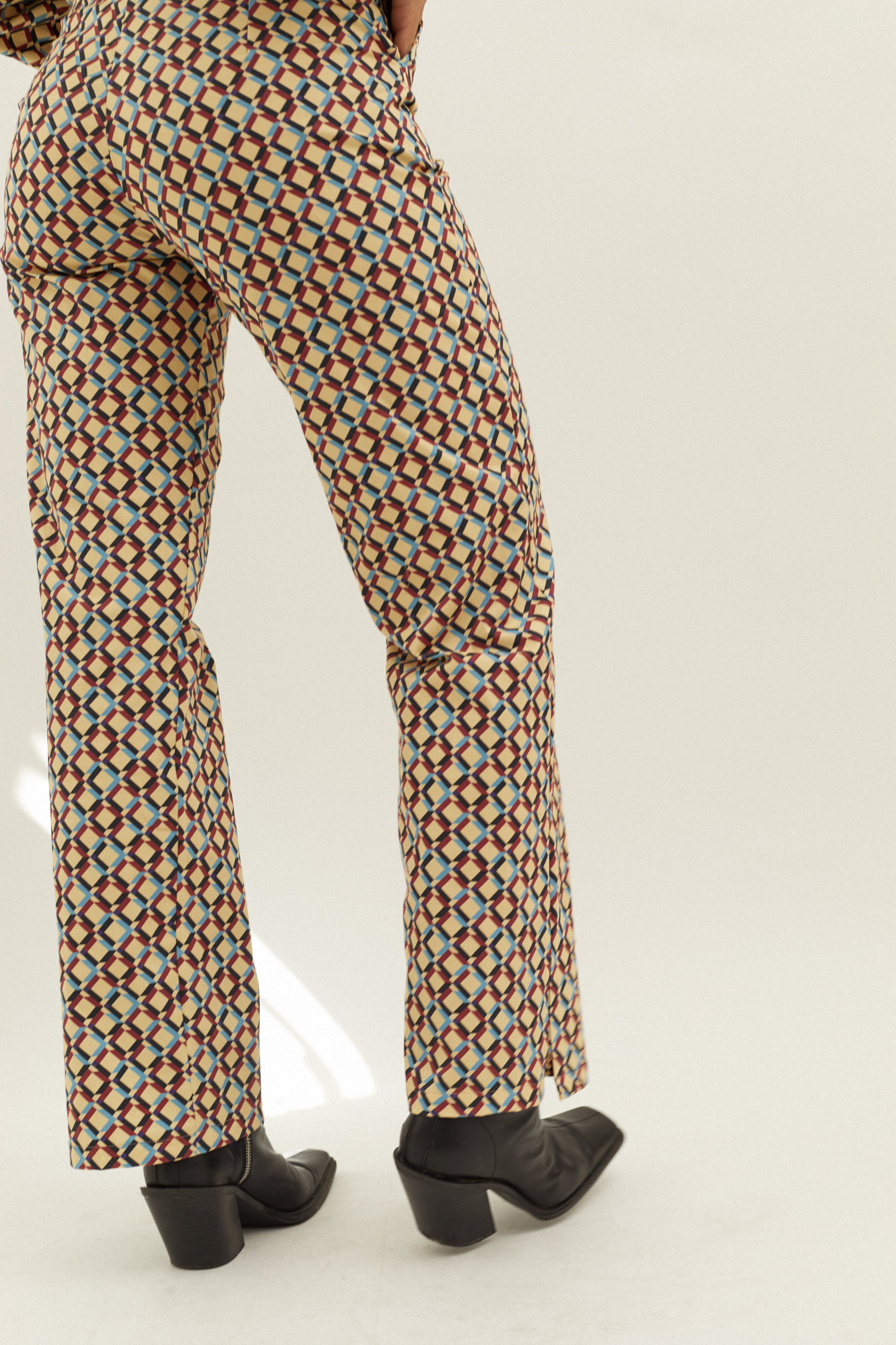 Pantalon en coton ouverture Deliah 