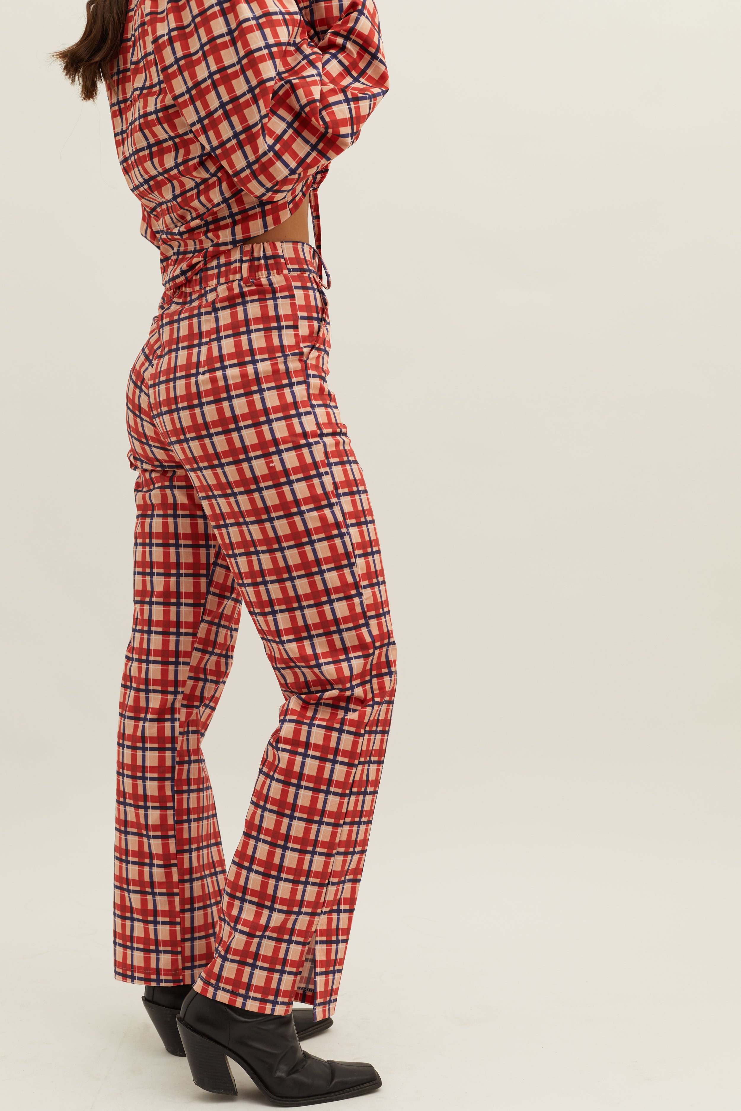 Amber cotton trousers